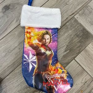 Captain marvel Christmas stocking